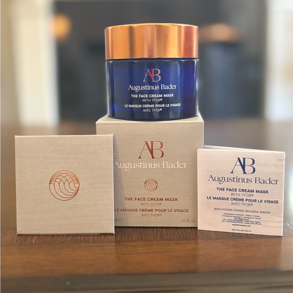 Augustinus Bader Face Cream Mask in Silver Box